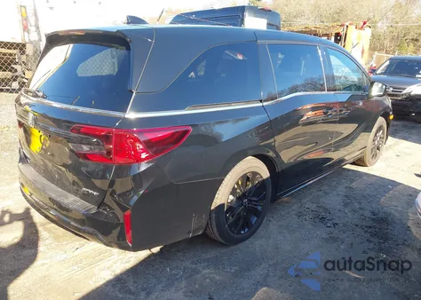 2025 Honda Odyssey Sport-L from USA, damaged, VIN 5FNRL6H79SB000408